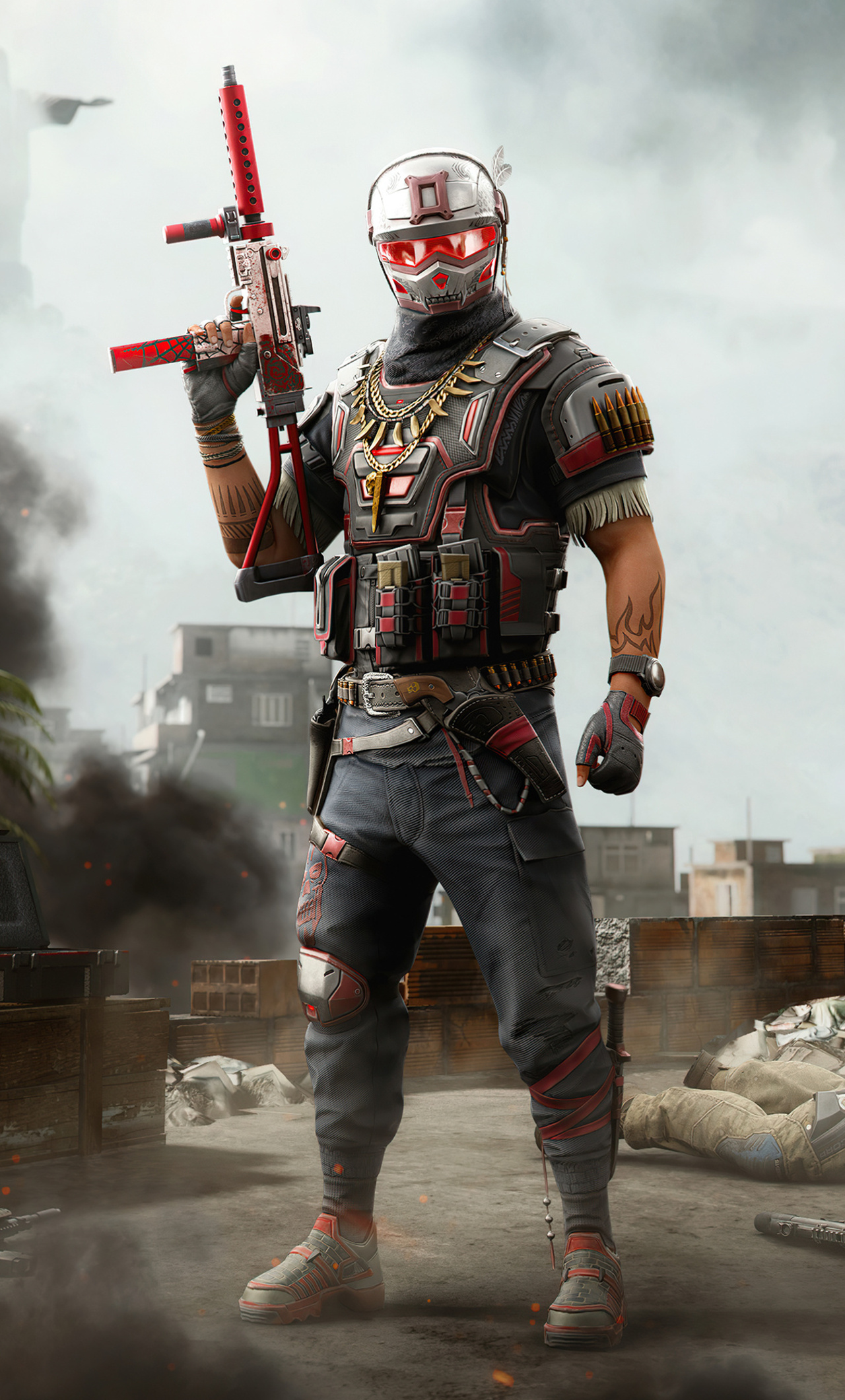 1280x2120  Обои Warface Punisher для iPhone 6+, HD 4k, изображения, фоны, фотографии и картинки 1280x2120