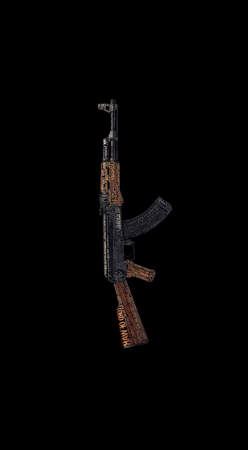 1024x1859  Ak-47 обои на телефон (21 фото)