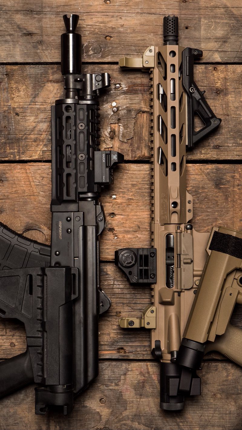 800x1420  Скачать 800x1420 автоматы, оружие, армия обои, картинки iphone se/5s/5c/5  for parallax