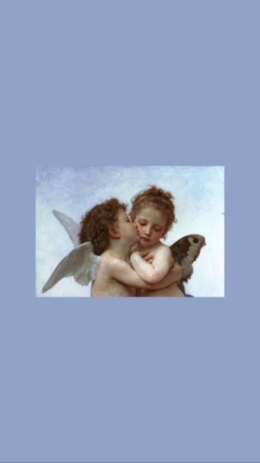 828x1472  ОБОИ НА ТЕЛЕФОН АНГЕЛЫ АНГЕЛОЧКИ | Fondos de pantalla de iphone, Fondo de  arte, Fondo de pantalla pintura