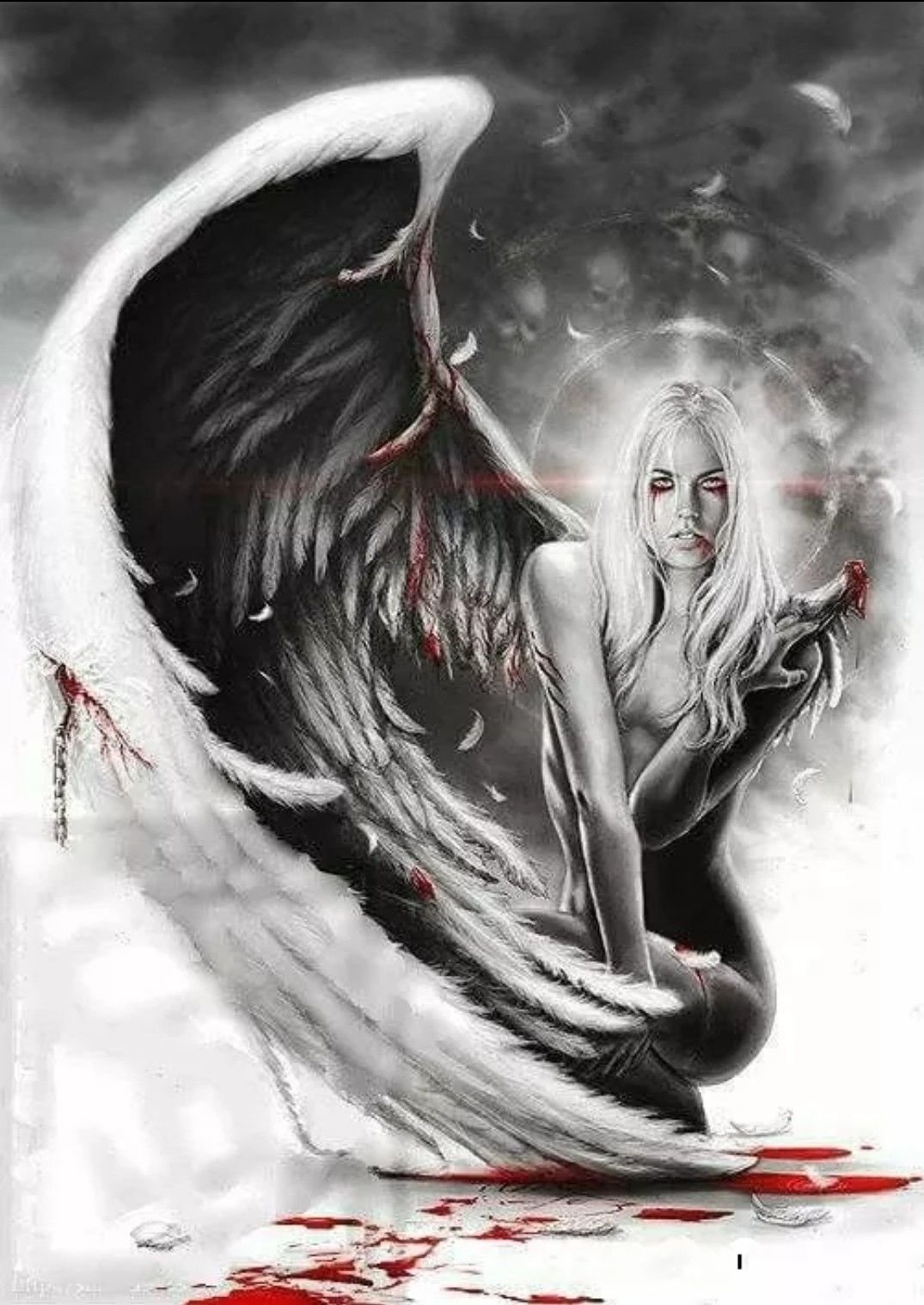 1075x1518  Ангел и демон в одном лице - 58 фото