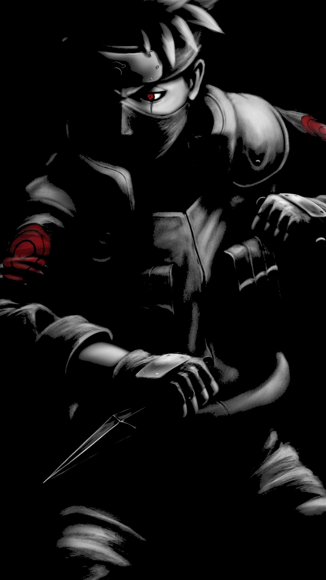 1080x1920  Обои Какаши Хатаке, Саске Учиха, Аньбу, Наруто, рисование на телефон Android,  1080x1920 картинки и фото бесплатно