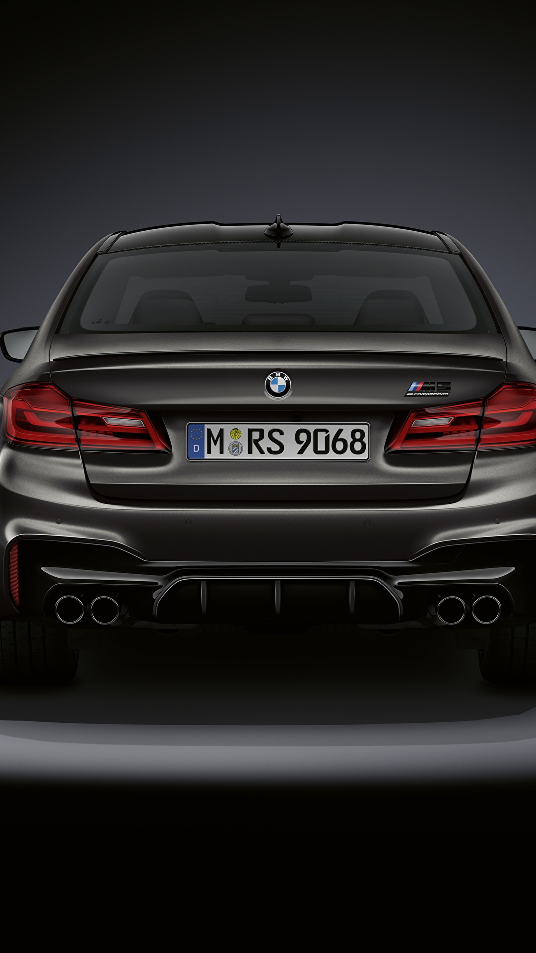 1080x1920  Фотография BMW M5 F90 2019 Edition 35 Years Сзади 1080x1920