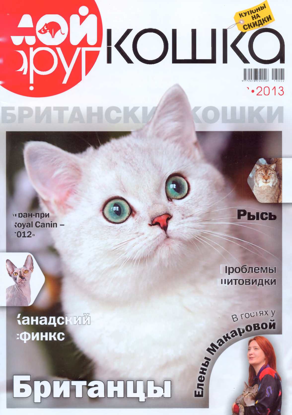 1176x1672  Calaméo - Мой друг кошка 2013 - №02