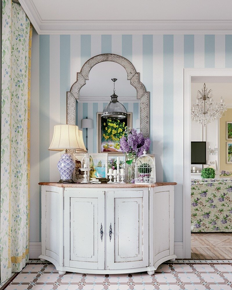 800x1000  Стиль прованс в дизайне интерьера: 50 фото | Компания ЕвроДом | Дзен