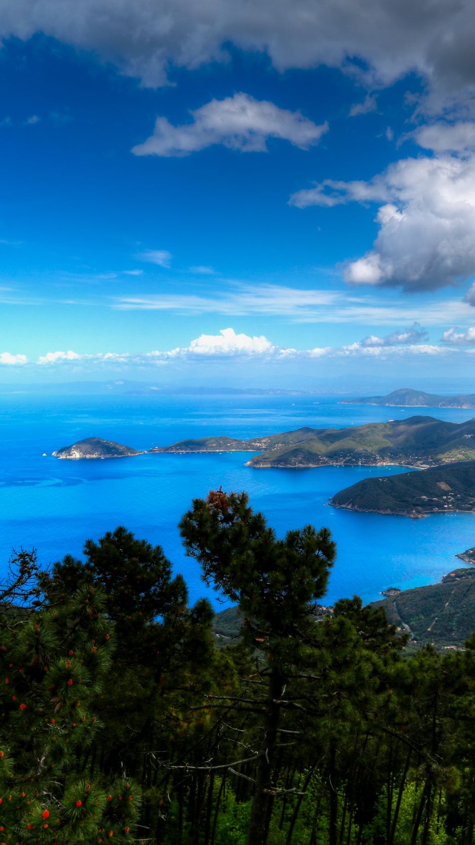 938x1668  Скачать 938x1668 море, горы, вид сверху, пейзаж, италия обои, картинки  iphone 8/7/6s/6 for parallax