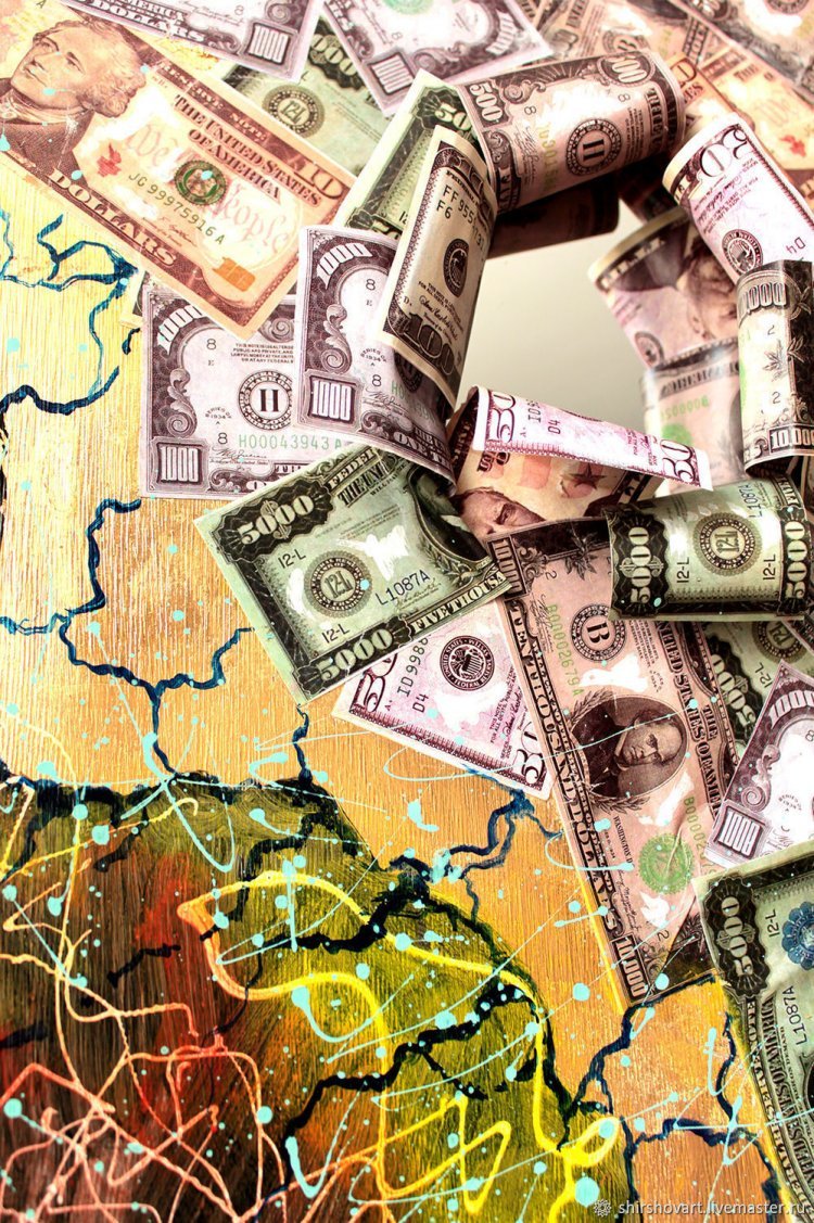 750x1127  Денежная заставка на телефон - 70 фото