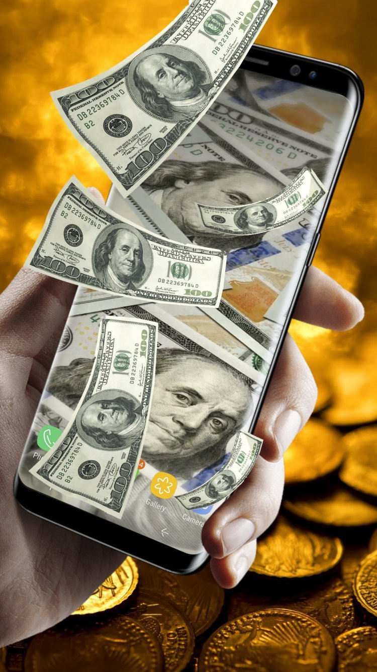 750x1334  Обои на телефон деньги золото - 57 фото