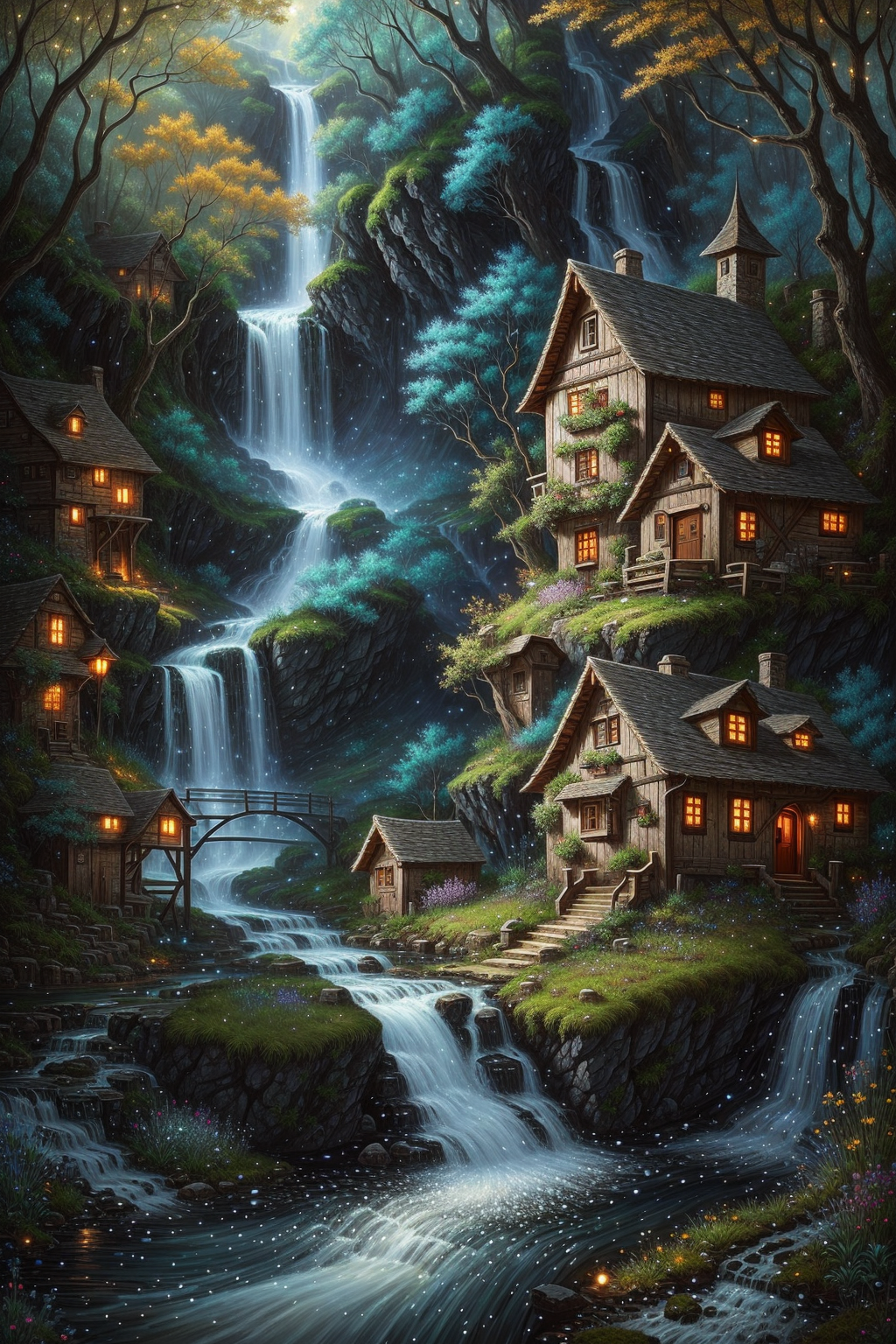 1024x1536  Треугольный домик в лесу - 35 фото