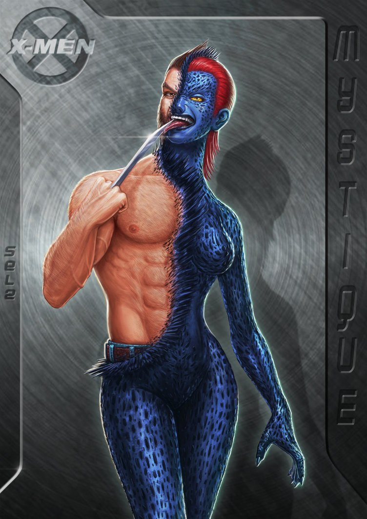 752x1063  Mystique Карикатура Рисунок Фан-арт Mystique cg Artwork компьютерные обои вымышленный персонаж png | Обои PNGWing