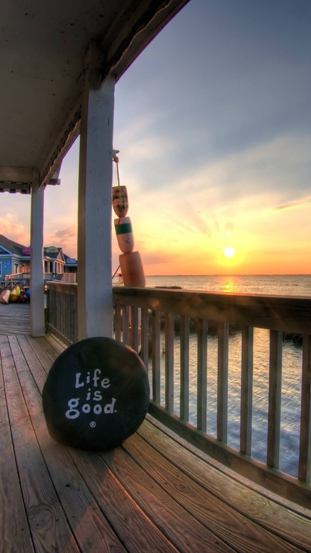 1080x1920  Картинка House Near Sea для телефона и на рабочий стол 1080x1920