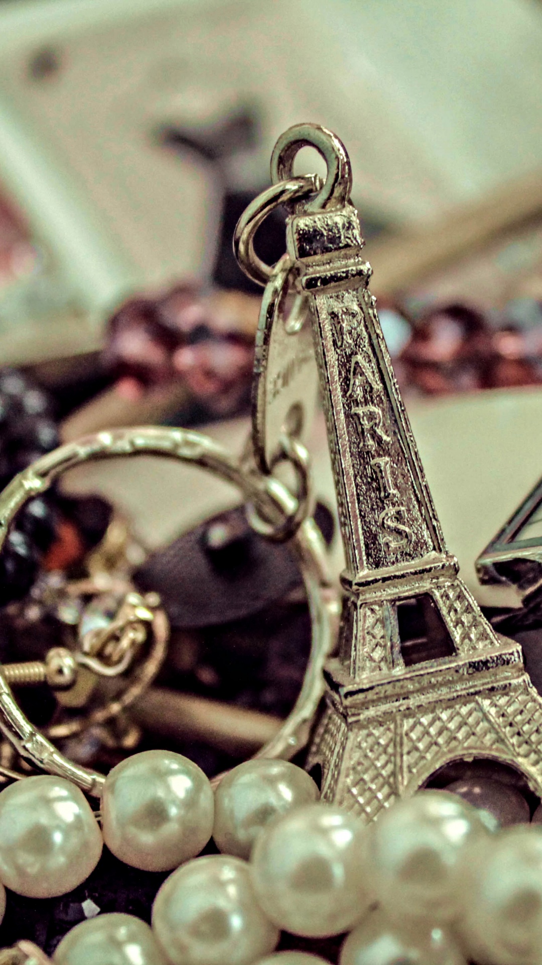 1080x1920  Фотография Жемчуг Размытый фон пляже Море Природа Песок 1080x1920