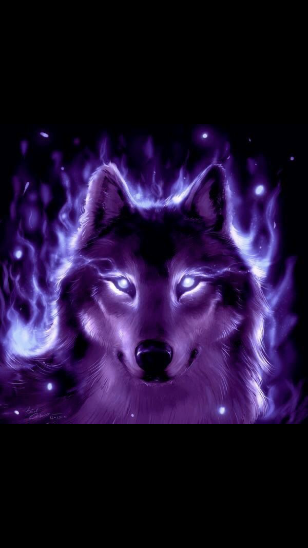 1242x2208  Портрет злого волка с большими зубами на темном фоне ai generative |  Премиум Фото