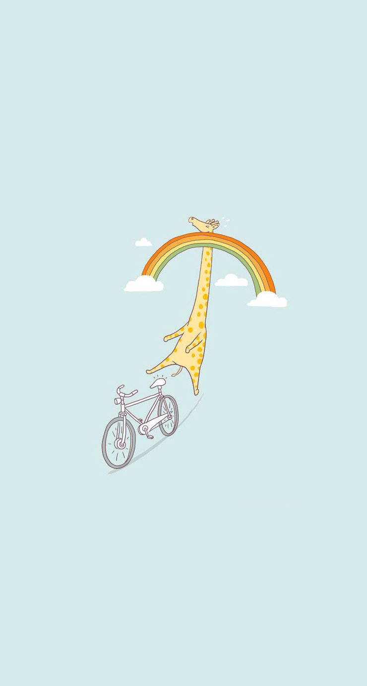 740x1384  Скачать 1350x2400 жираф, животные, пятна, темный обои, картинки iphone  8+/7+/6s+/6+ for parallax