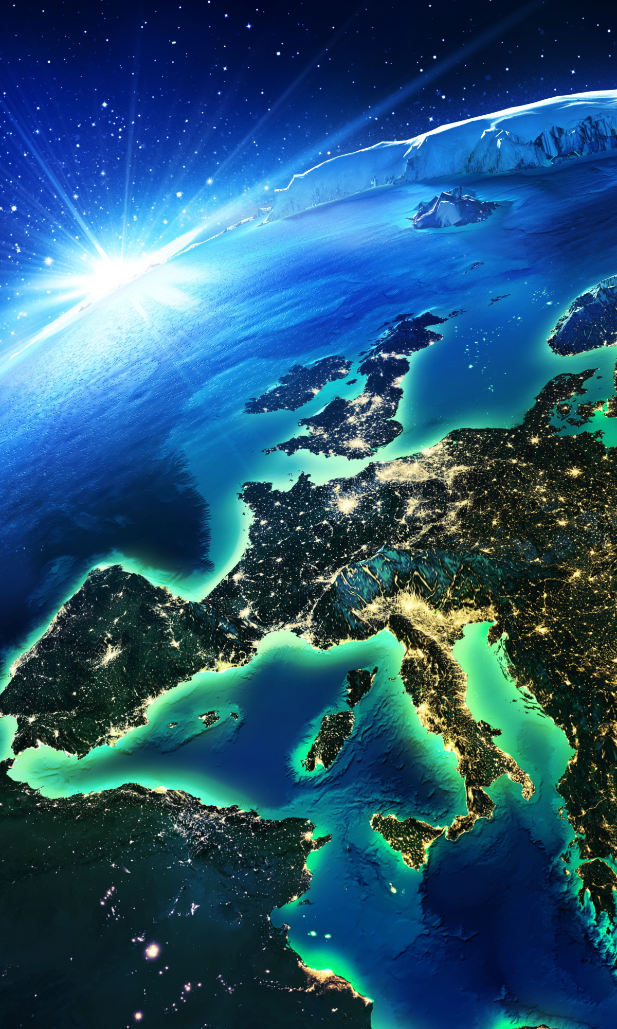 1200x2000  Earth From Space Phone Wallpapers