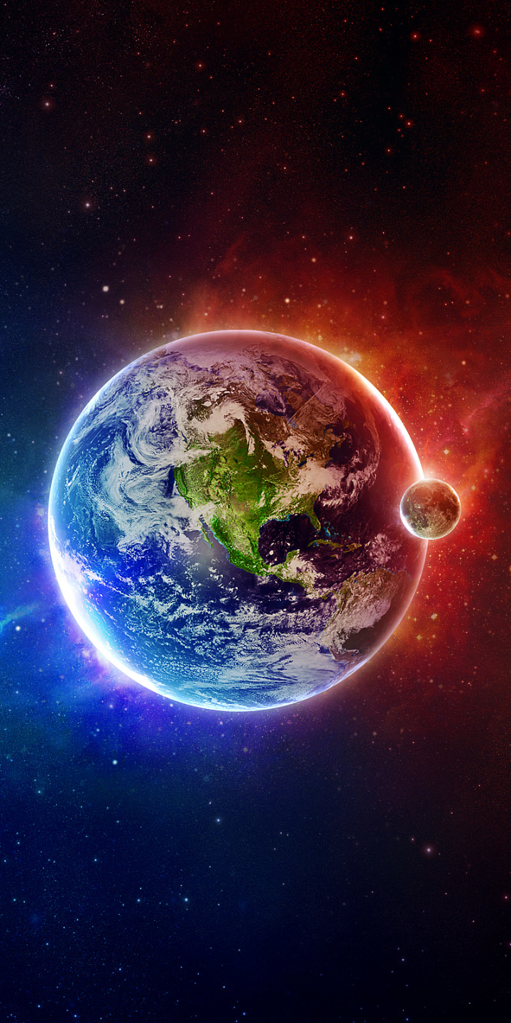 720x1440  Обои на телефон: Земля/природа, Из Космоса, 1364908 скачать картинку  бесплатно.