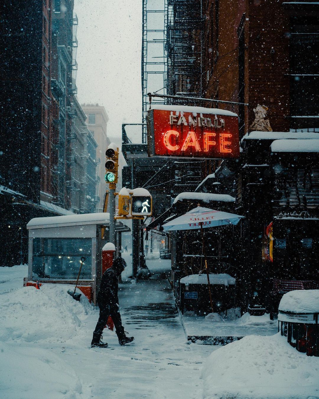 1080x1350  Зима в Нью-Йорке | Пикабу