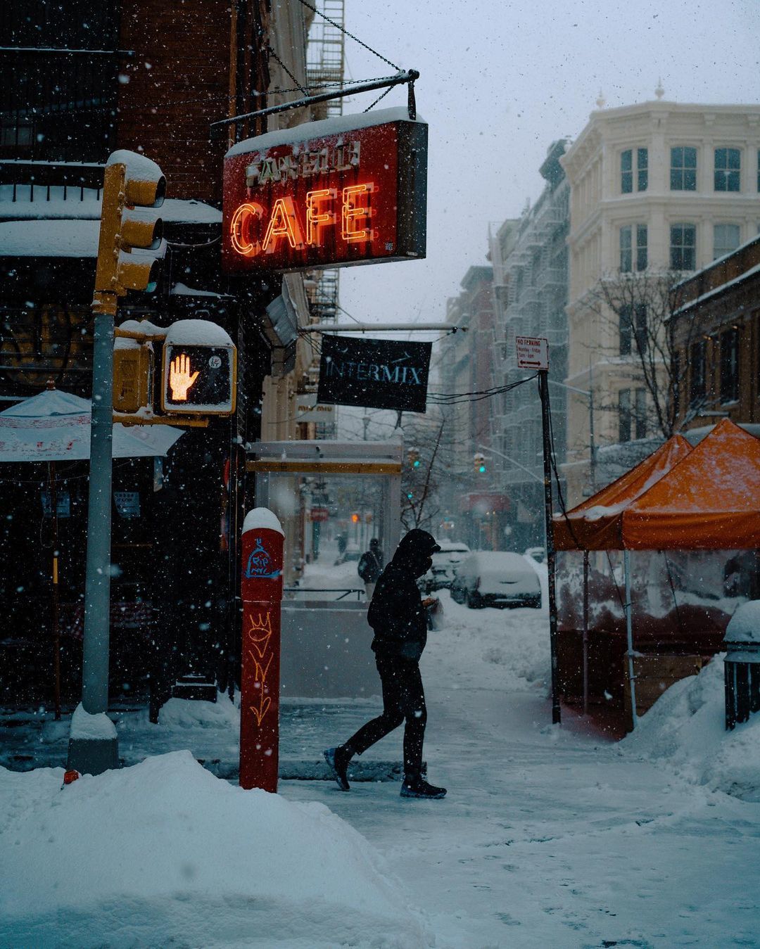 1080x1349  Зима в Нью-Йорке | Пикабу