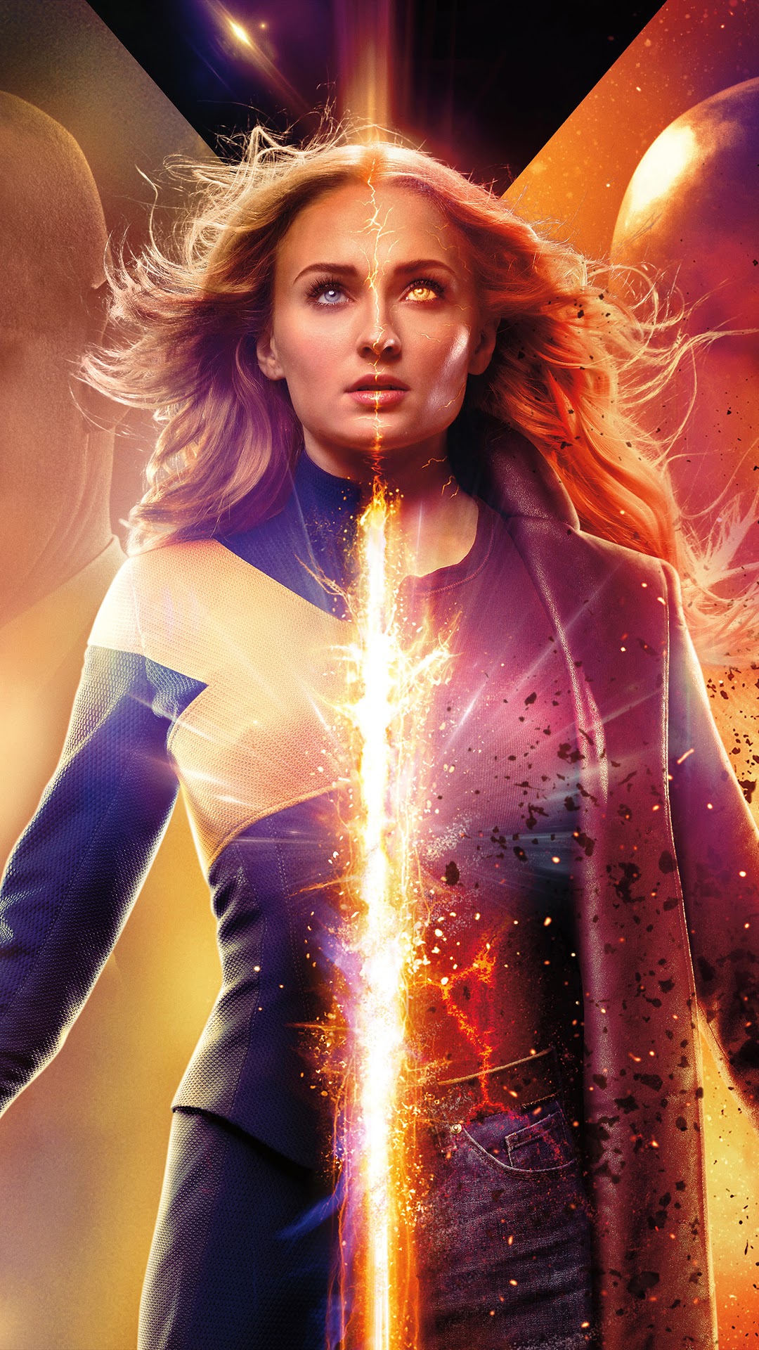 1080x1920   Dark Phoenix 2019 iPhone 7 Wallpaper - Best Обои для iPhone в 2020 г | Темный феникс Люди икс Мстители 