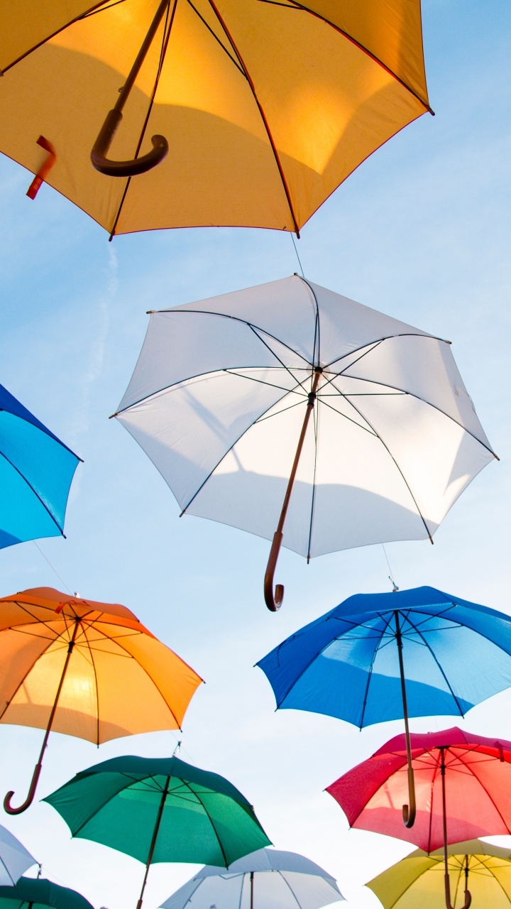 720x1280  Заставка на телефон зонтики - 69 фото