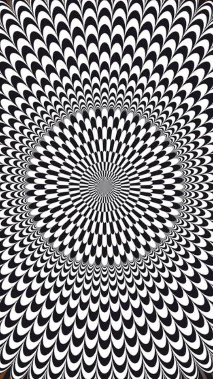 Иллюзия обои на телефон