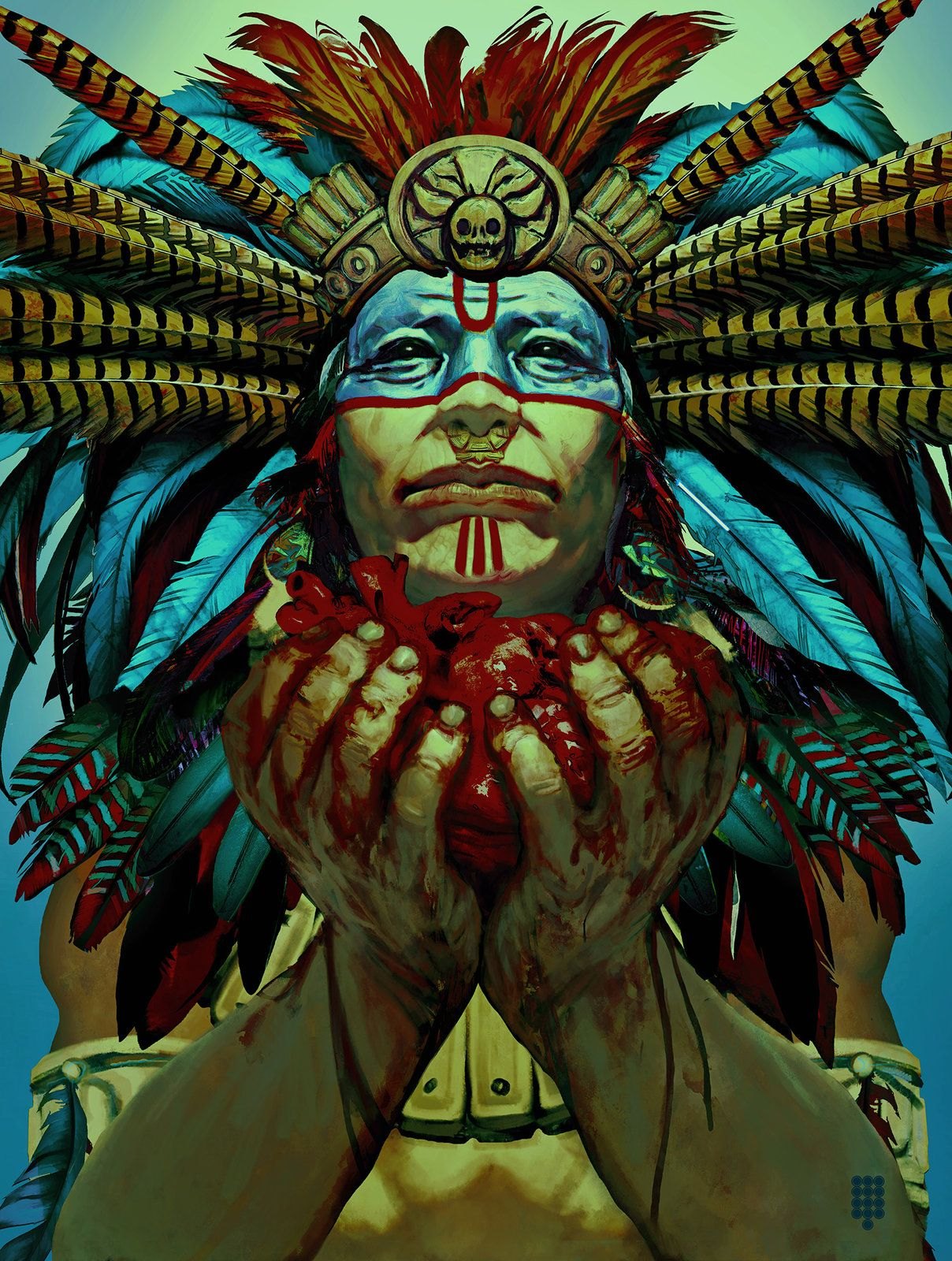 1208x1600  Ацтеки арт - фото и картинки abrakadabra.fun