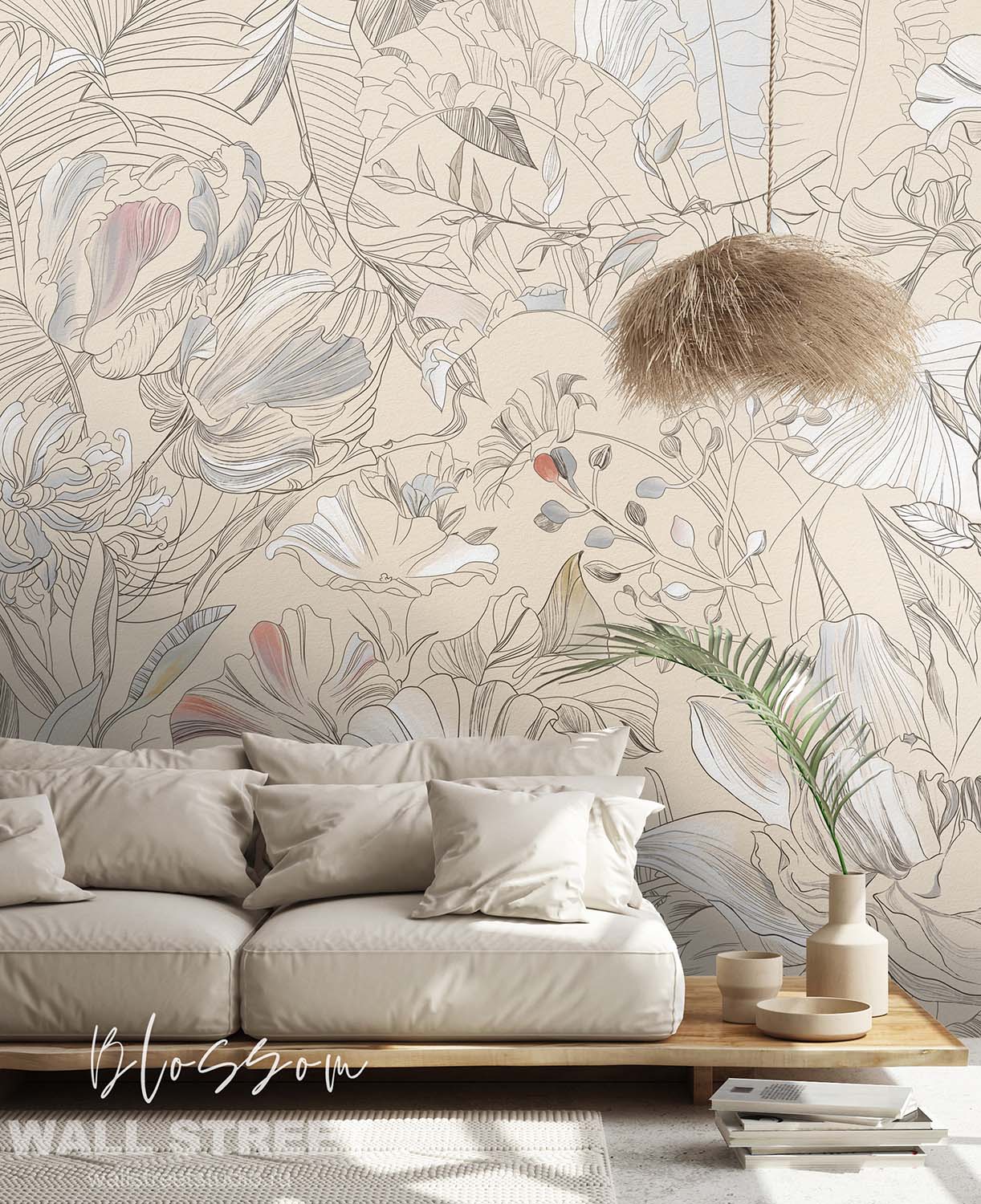 1222x1500  Необычные обои BLOSSOM 24 от Студии Wall Street