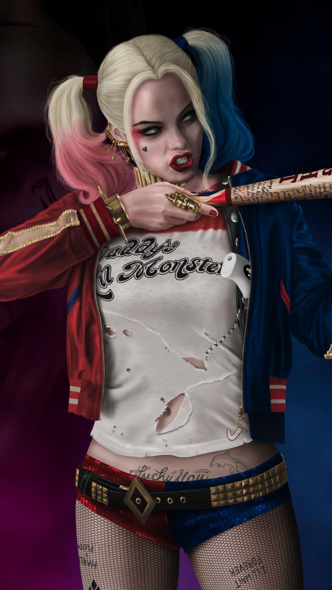 1080x1920  Harley Quinn Android Wallpaper - 2020 Android Wallpapers