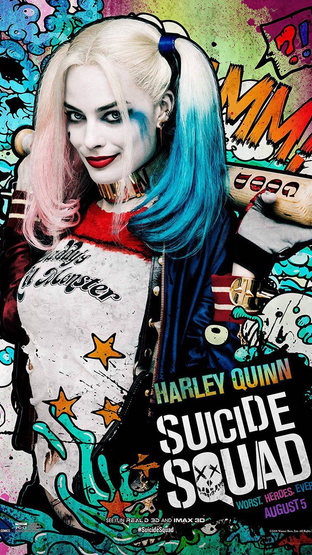 1080x1920   Iphone Harley Quinn Hd Wallpaper 4k