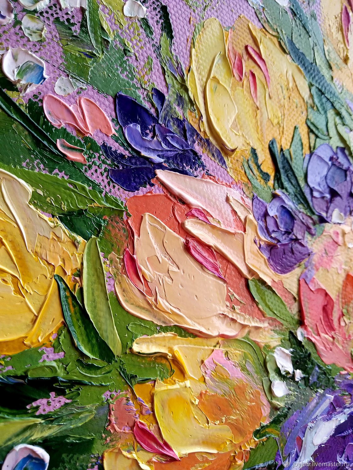 1125x1500  Цветы маслом - 63 фото