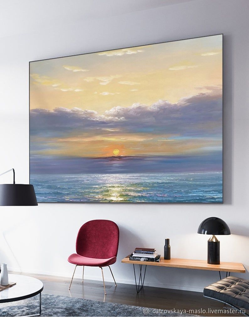 794x1011  Картина на холсте маслом в дом. Картины для интерьера на стену. Пейзаж в  интернет-магазине Ярмарка Мастеров по цене 72080 ₽ – OYTHQBY | Картины,  Санкт-Петербург - доставка по России