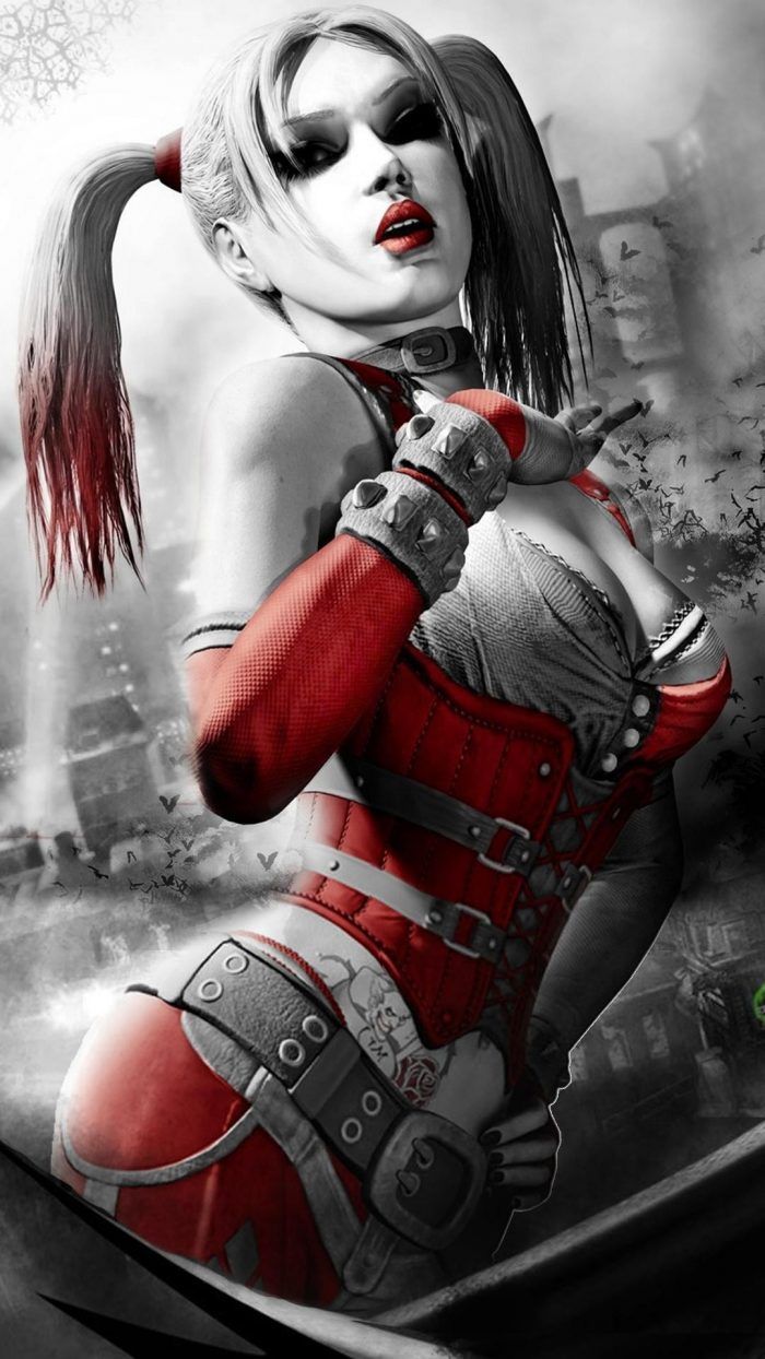 700x1244   Harley Quinn HD Mobile Wallpapers - Обои Cave - обои harley quinn | Neat