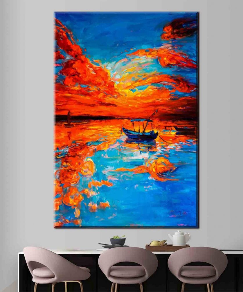 837x1005  Картина Морской пейзаж маслом №s35162. Галерея: Абстракция | Walldeco