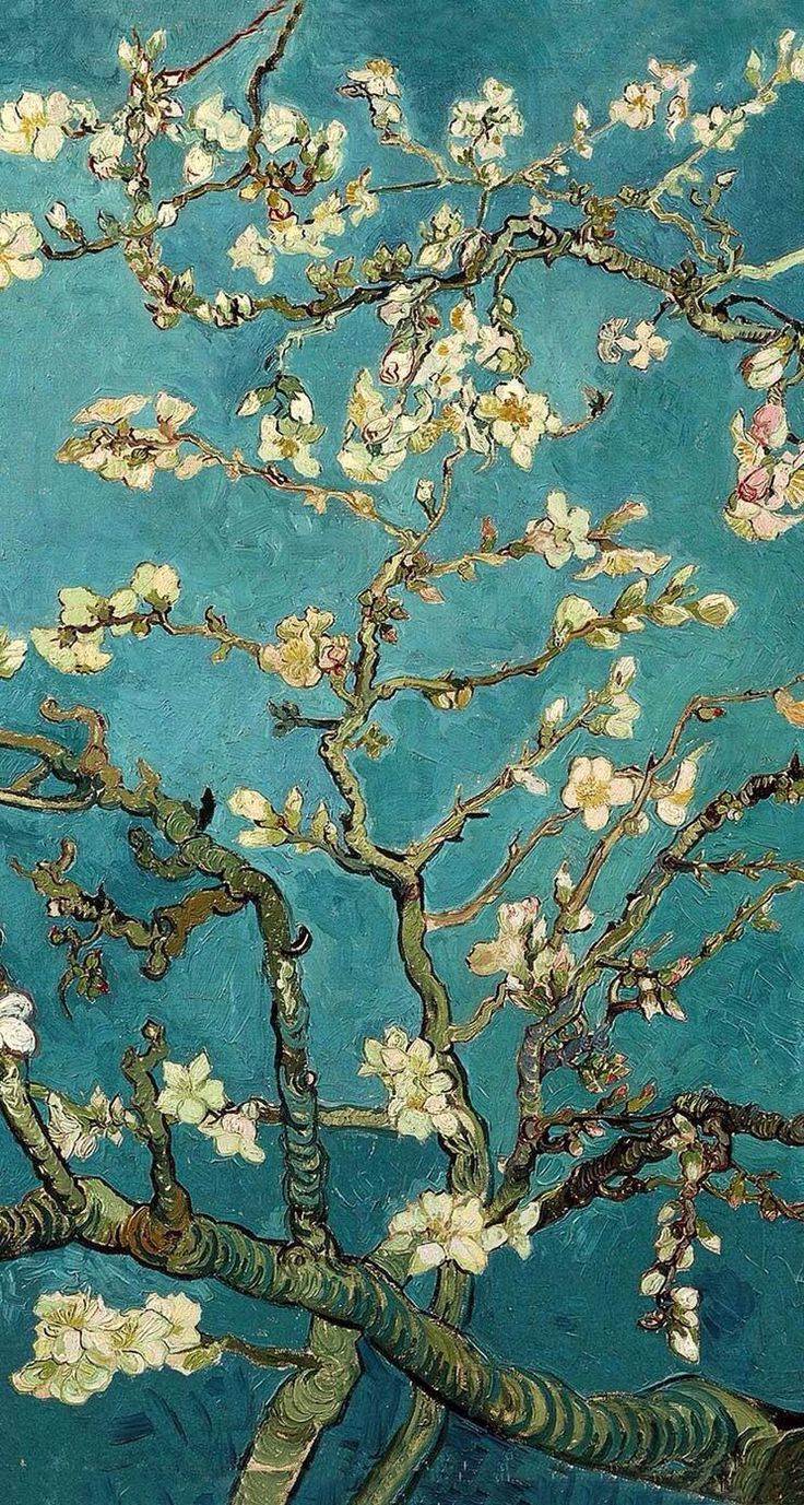 736x1377  impressionism #impressionism #artwallpapers #blossoming #blossoming  #painting #painting #vin… | Pintura de papel pintado, Van gogh arte, Arte  del fondo de pantalla