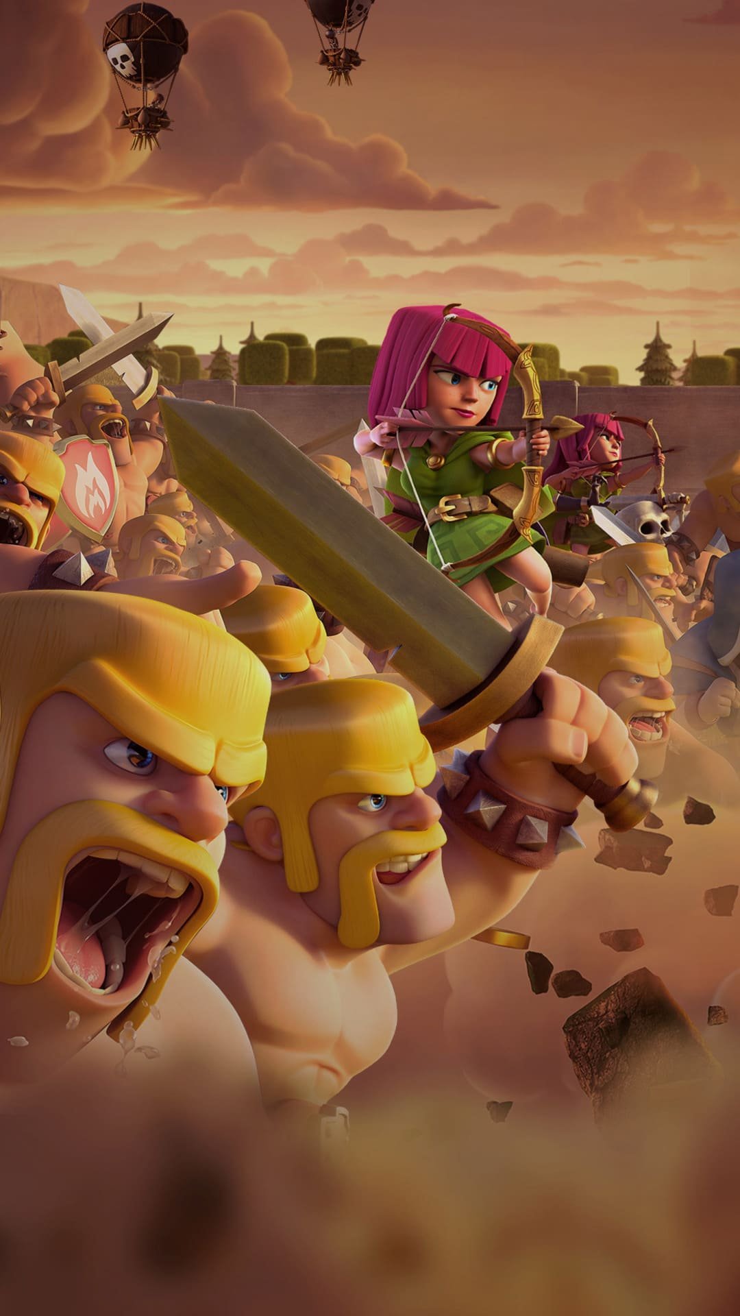 1080x1920  Обои клеш оф кленс - 69 фото