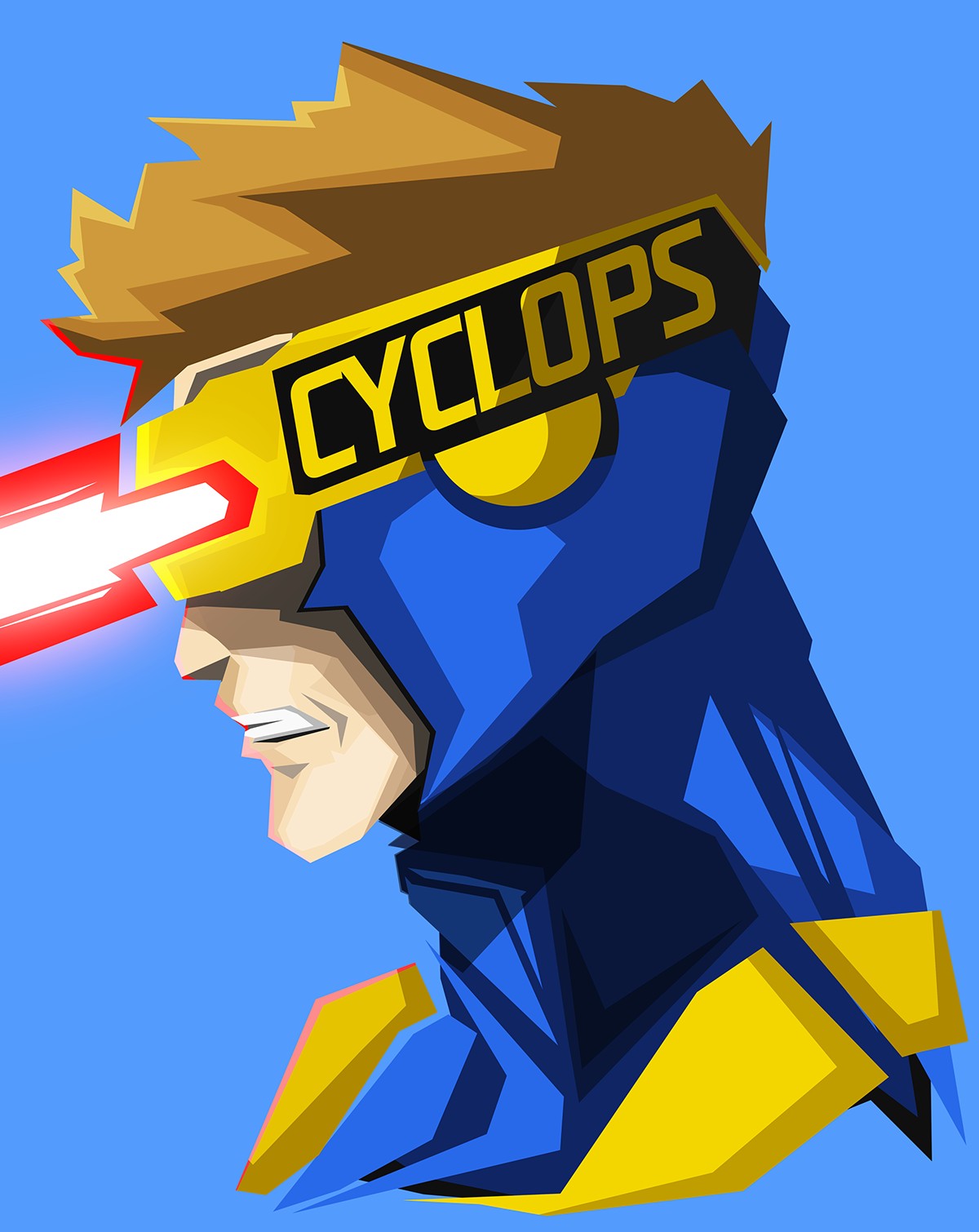 1200x1510   Cyclops Marvel Comics Blue background Wallpapers HD / Desktop и Mobile Backgrounds