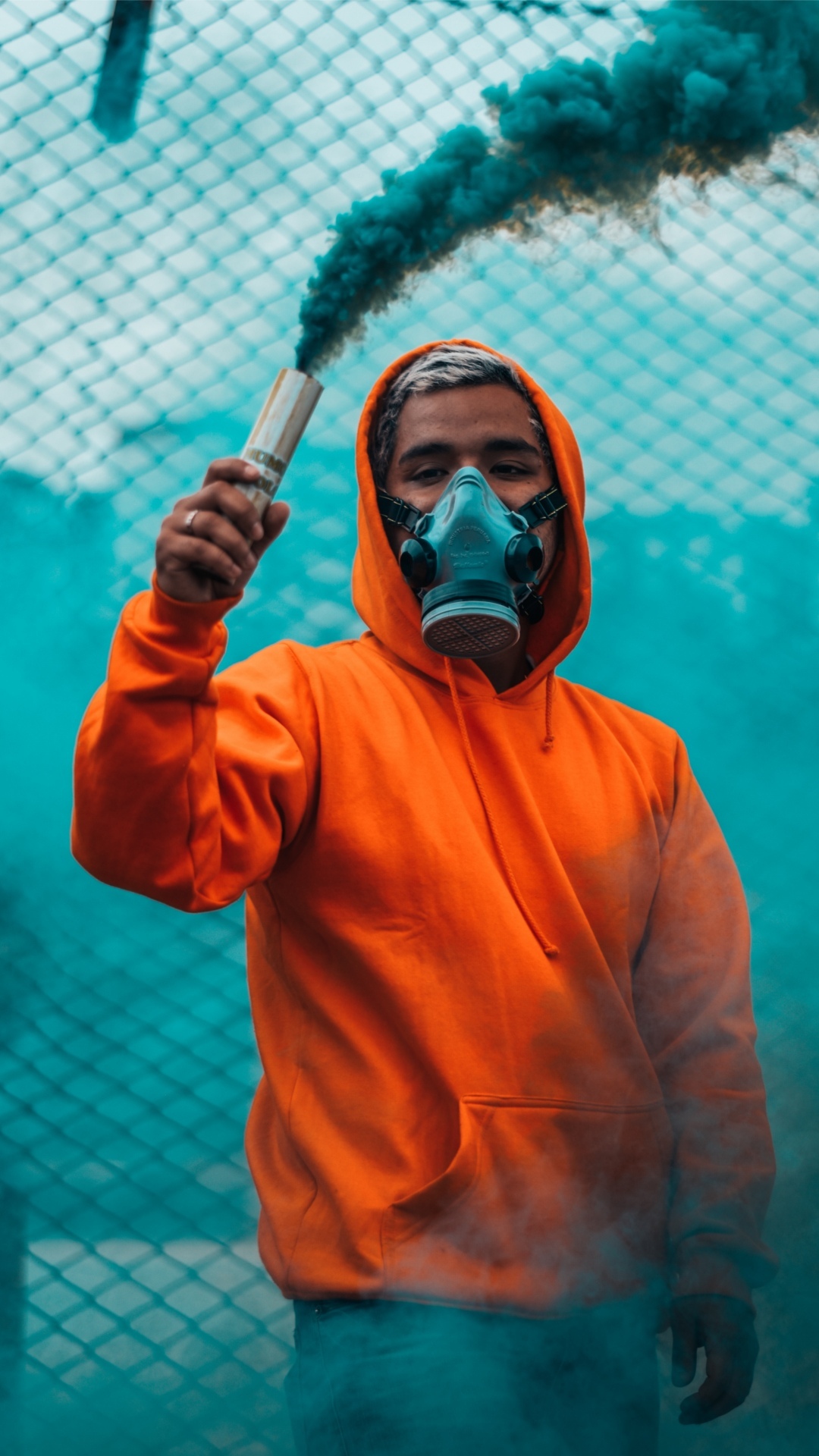 1080x1920  Противогазы, люди, дым - Обои на телефон Full HD | Пикабу