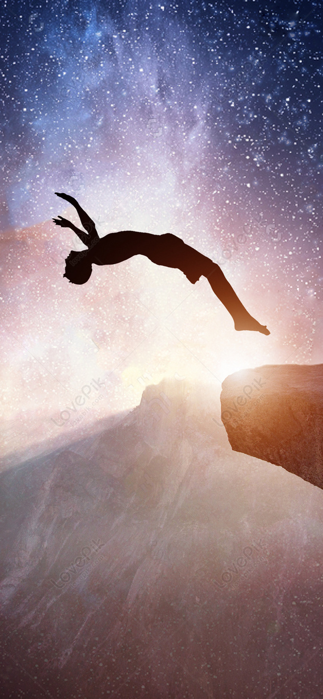 650x1407  Обои для мобильных телефонов для людей, прыгающих под звездами  изображение_Фото номер 400243515_JPG Формат изображения_ru.lovepik.com