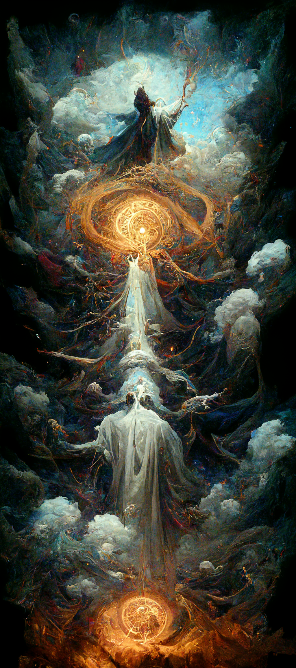 1024x2304  Обои для смартфона, сгенерированные в Midjourney, ч.3 | Пикабу