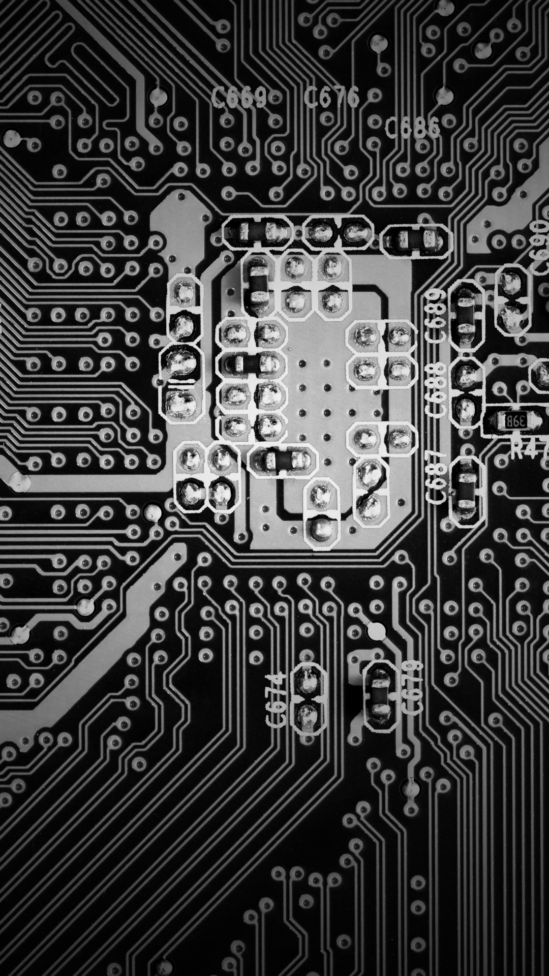 1080x1920  Интегральные микросхемы обои для Андроид Full HD, лучшие 1080x1920 заставки  на телефон | Akspic