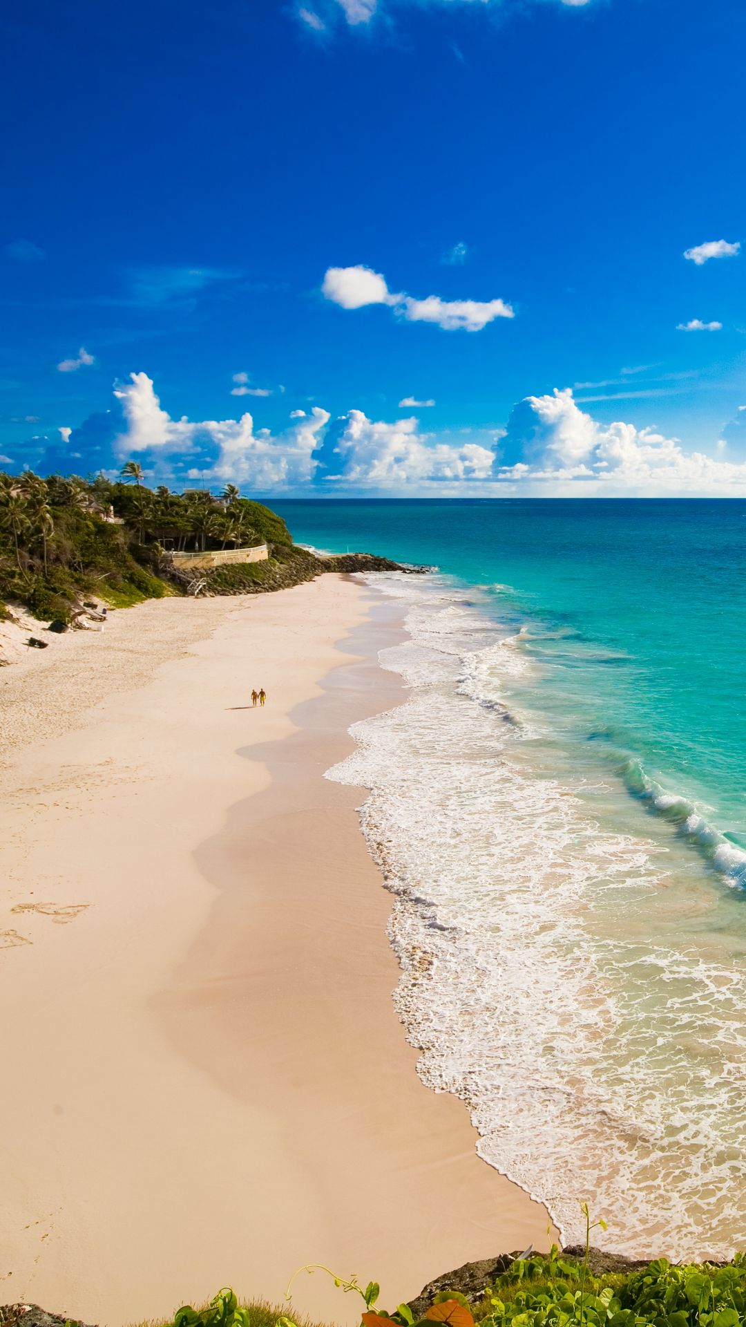 1080x1920  Скачать 1080x1920 пляж, тропики, море, песок, трава обои, картинки samsung  galaxy s4, s5, note, sony xperia z, z1, z2, z3, htc one, lenovo vibe