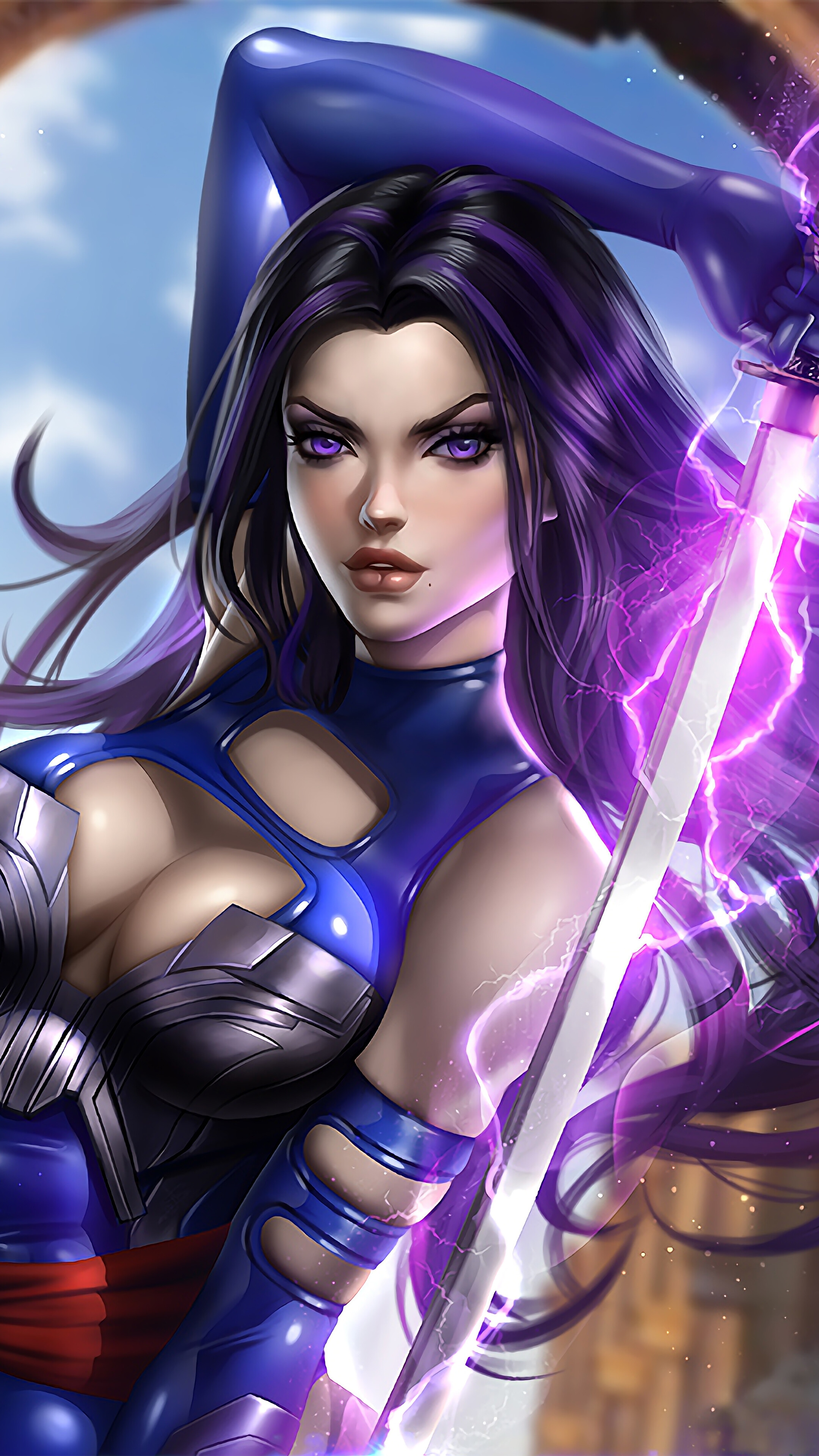 2160x3840   328886 Psylocke Katana 4K телефон HD Обои Изображения Фоны Фотографии и картинки | Mocah.org 