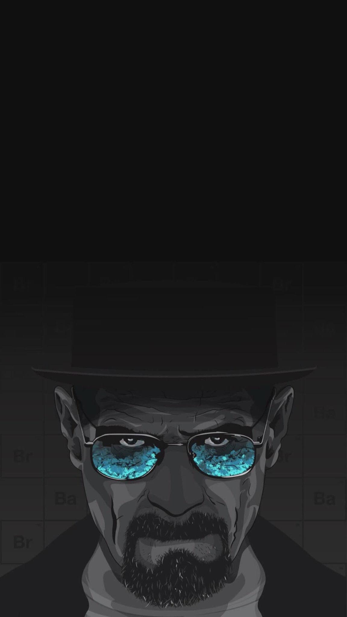 1152x2048  Walter White Glasses Evolution Во все тяжкие iPhone обои | Во все тяжкие Во все тяжкие арт Во все тяжкие плакат