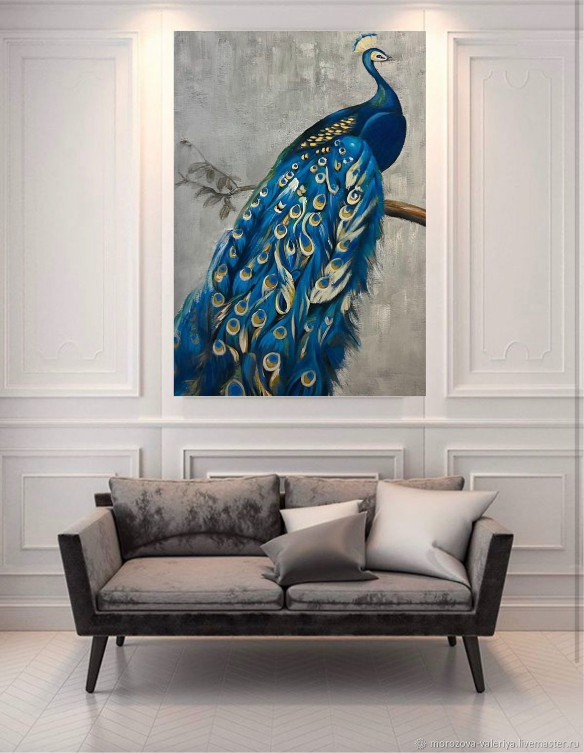 1165x1500  Павлин» интерьерная картина в интернет-магазине Ярмарка Мастеров по цене  24180 ₽ – SI7C4BY | Картины, Москва - доставка по России