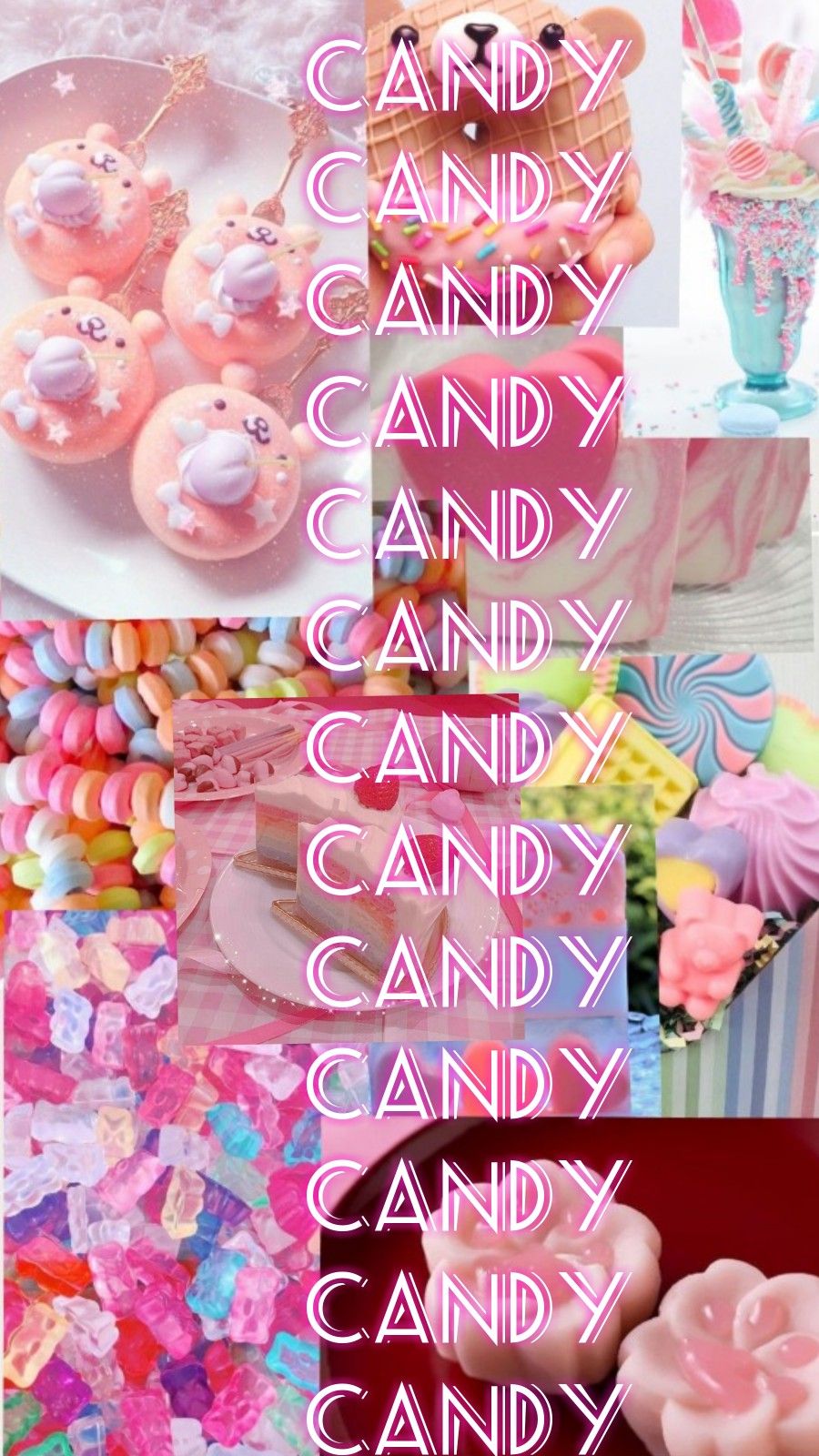 900x1600  Сладости. Эстетика. Обои. Вкусняшки | Обои, Винтажные цветочные обои, Обои  для телефона