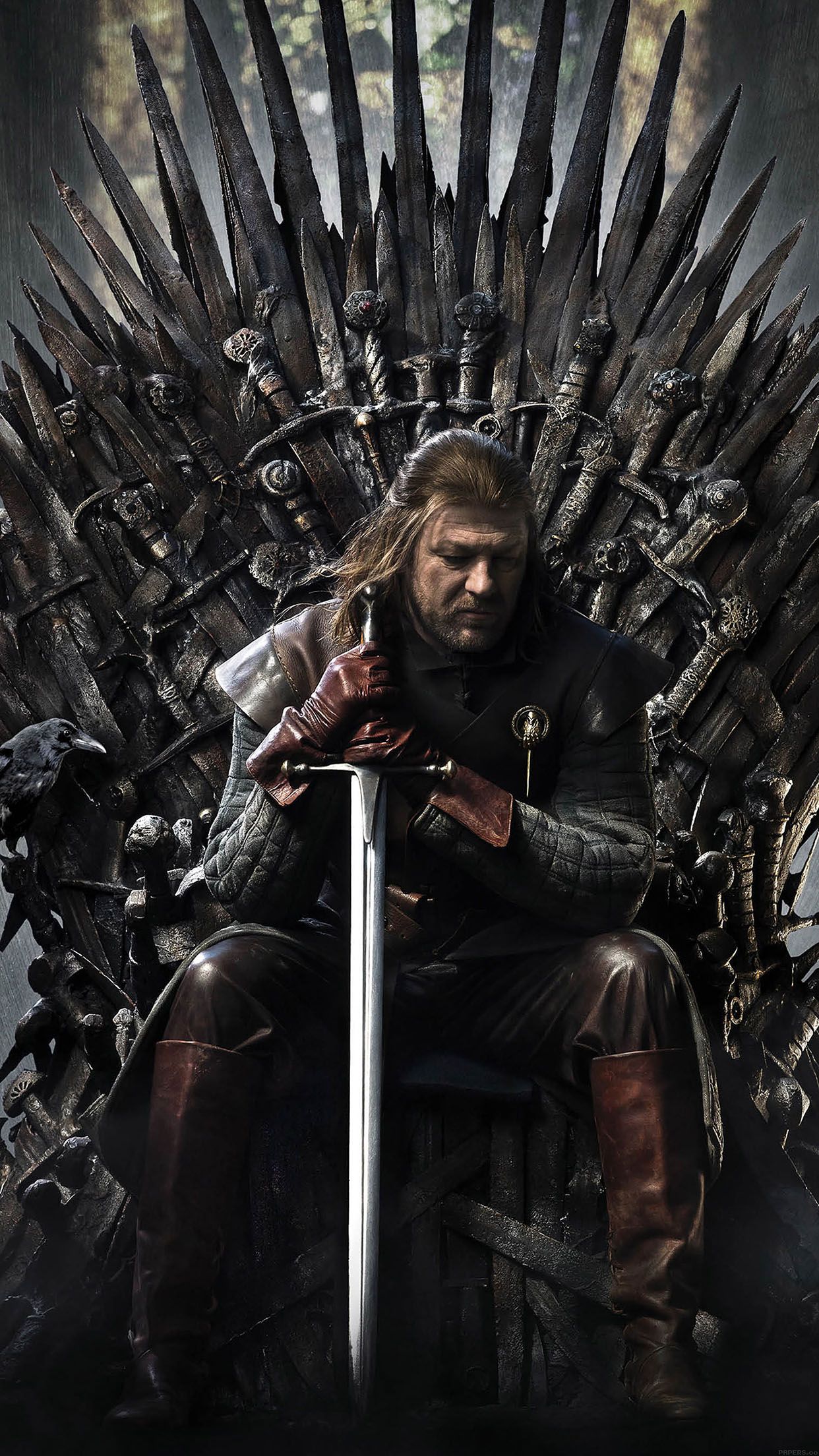 1242x2208  Ned Stark Обои - Обои Пещера