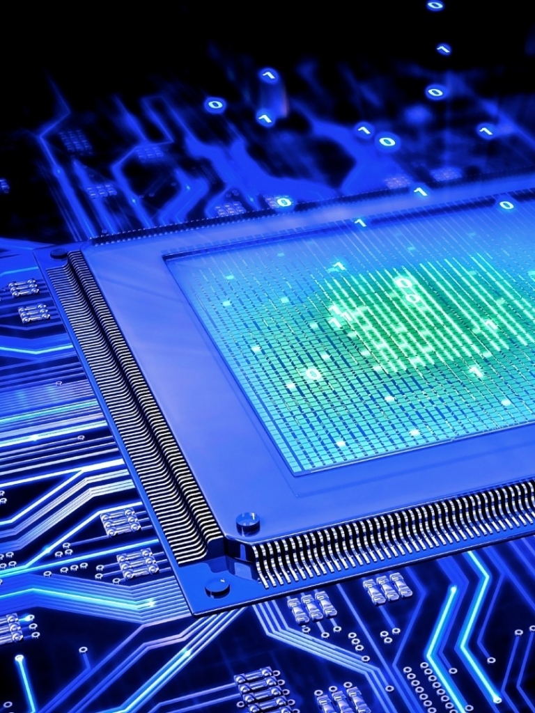 768x1024  Скачать обои \"Процессор\" на телефон в высоком качестве, вертикальные  картинки \"Процессор\" бесплатно