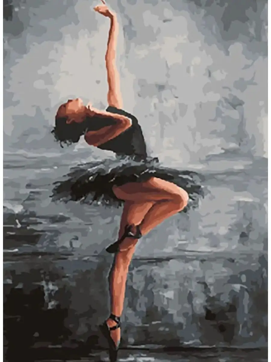 900x1200  000 Art Hobby Home Балерина 40х50