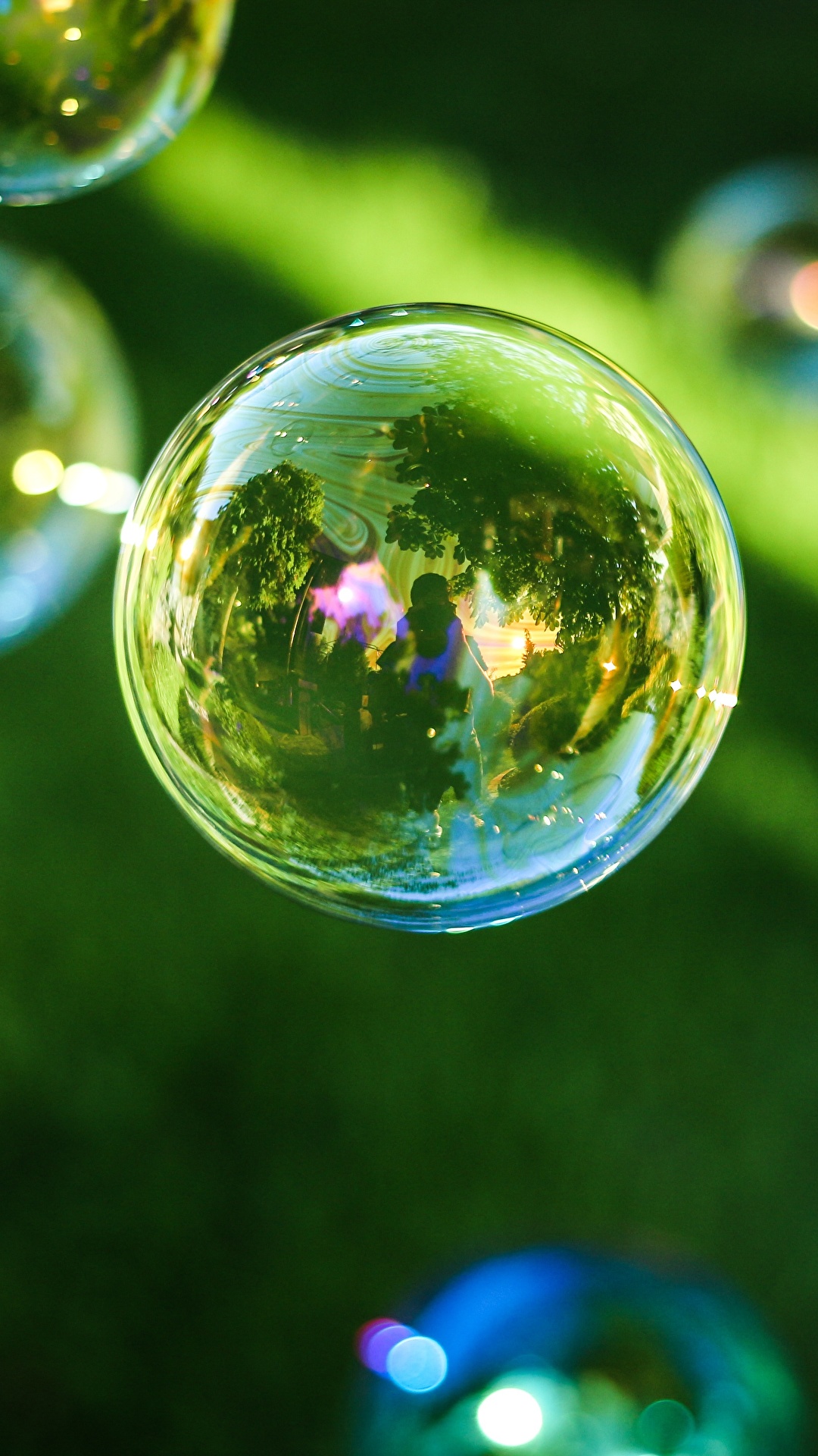 1080x1920  Картинка Мыльные пузыри Шар 1080x1920