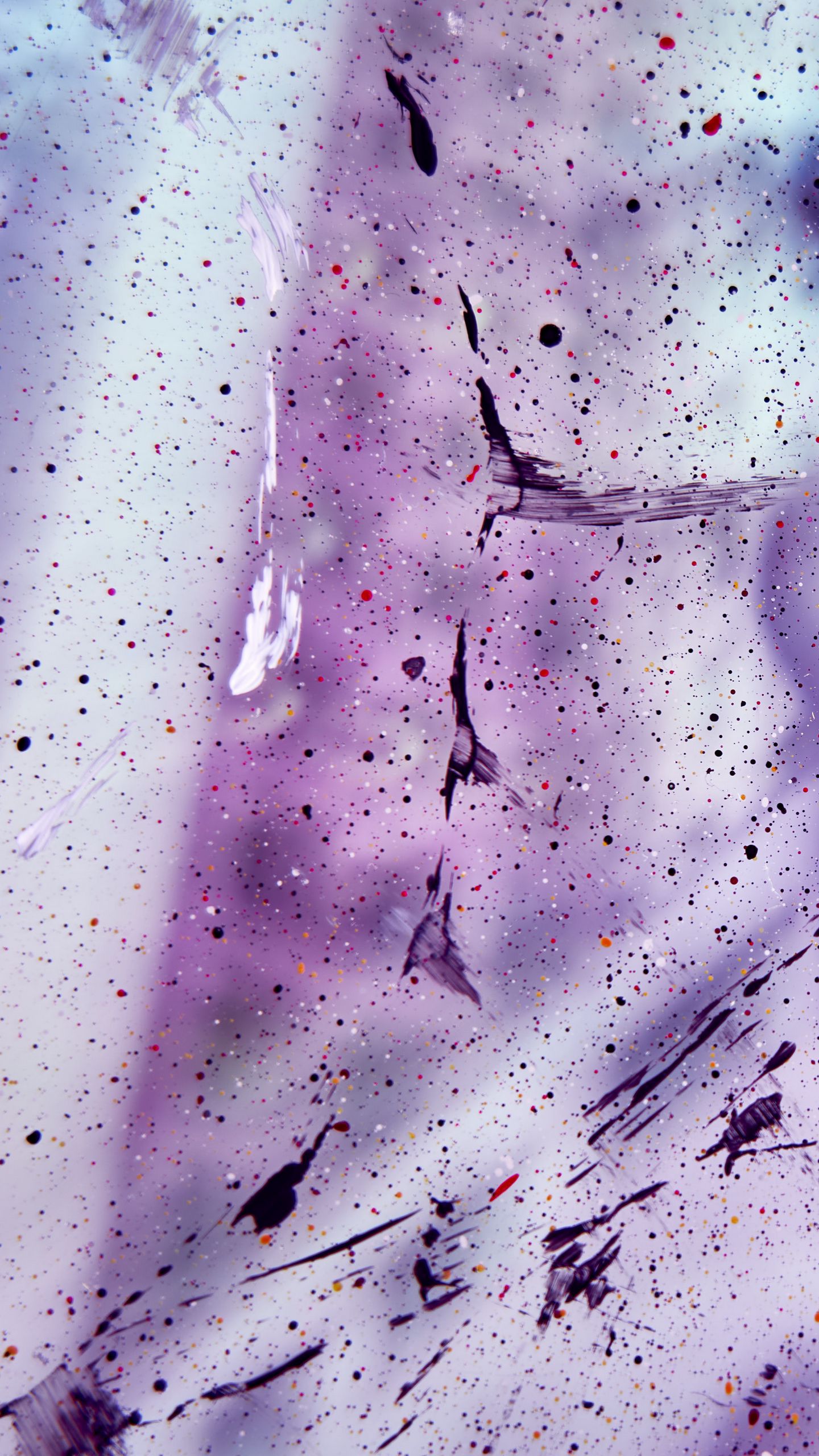 1440x2560  Обои на телефон разводы, жидкость, темный, текстура, абстракция - скачать  бесплатно в высоком качестве из категории \"Абстракция\"